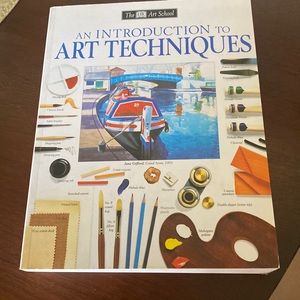 Introduction to Art techniques book the DK art school